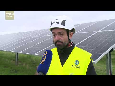 Sueños de China y España: Desarrollo verde--Planta fotovoltaica de Perogordo