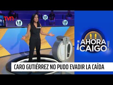 Así fue la caída de Carolina Gutiérrez: La primera eliminada de ¡Ahora Caigo! Prime | ¡Ahora caigo!
