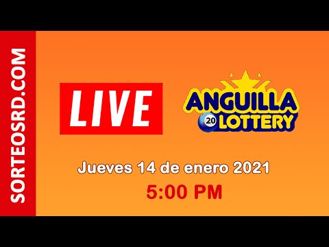 Anguilla Lottery ? Jueves 14 de enero 2021 – 5:00 PM