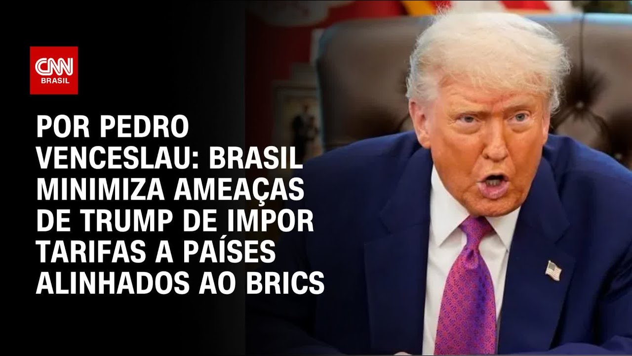 Análise: Brasil minimiza ameaças de Trump de impor tarifas a países alinhados ao Brics | CNN Arena