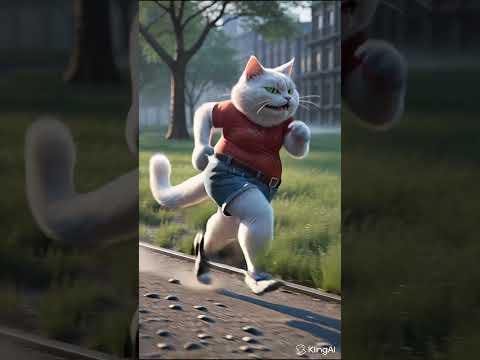 He Came Back in a Suit. They Went Silent. #kitten #pixarstyle #animation #cat