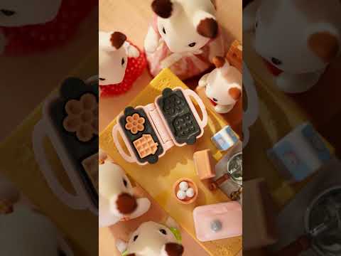 【シルバニア】🍩アイランドキッチン🍳〈公式〉#shorts #シルバニアファミリー #miniature