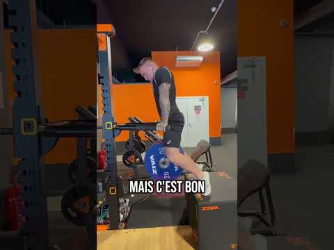J’accroche 90 KG à mon corps ! #streetlifting