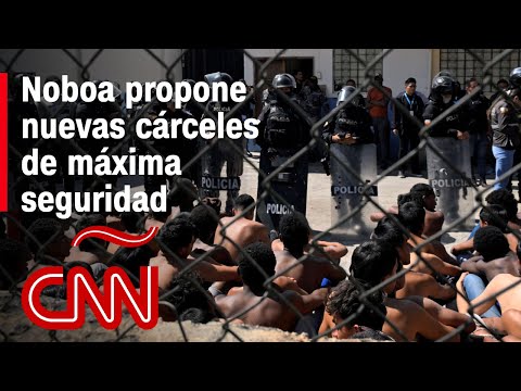 Así serían las nuevas cárceles en Ecuador que propone Noboa
