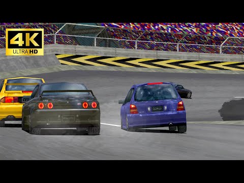 PS1【グランツーリスモ】を4Kで蘇らせてみた!! スターレットで国産チューニングカーと張り合う!! #26