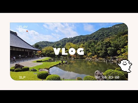 【旅行vlog】一人暮らしの京都嵐山に行く休日【独身アラサーOL】