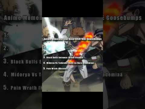 Anime Moments That Gave EVERYONE Goosebumps 😱🔥