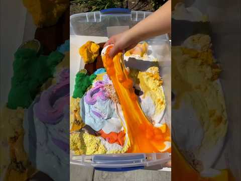 Slime Smoothie with our ALL our Slimes!