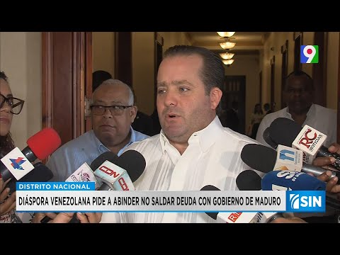 Diáspora venezolana pide a Abinader no saldar deuda con Gobierno de Maduro |Primera Emisión SIN