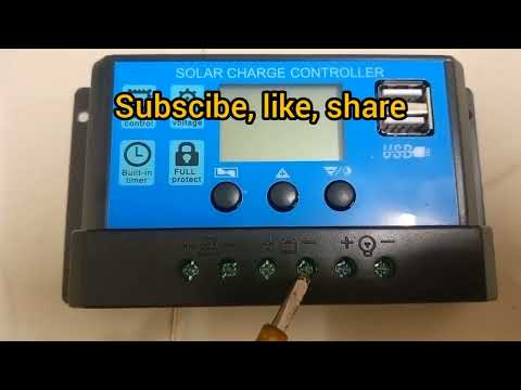 30 Ampare solar charge controller,, 3 type battery usage