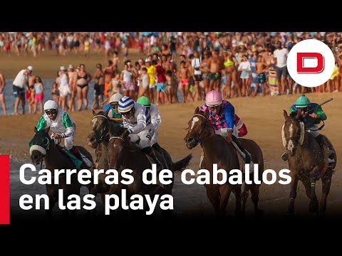 Así ha sido las carreras de caballos en las playas de Sanlúcar, una tradición veraniega