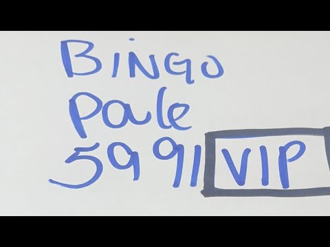 BINGO PALE 5991 EN EL VIP EN LA REAL VAMOS POR MÁS