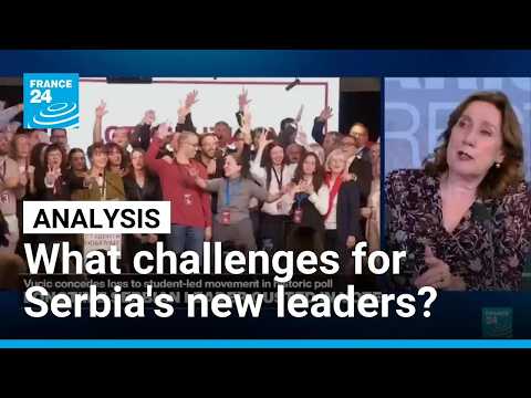 Serbia's Vucic concedes defeat to the student-led movement: What's next? • FRANCE 24 English