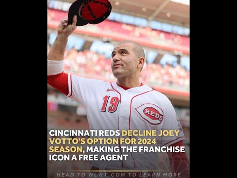 'Solo quería decir gracias': Joey Votto graba un mensaje de agradecimiento para los fanáticos