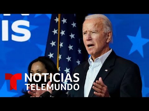 Joe Biden y Kamala Harris preparan sus discursos ante una posible victoria en las elecciones