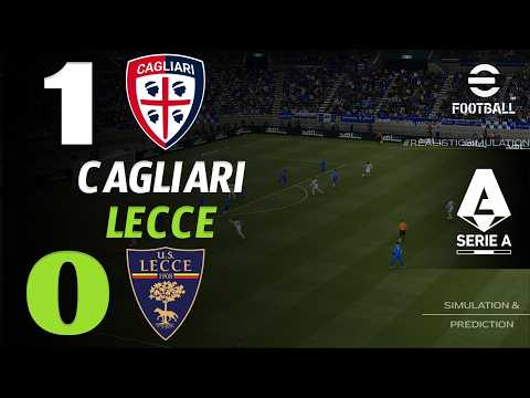 🔴 Cagliari vs Lecce 1 - 0 | HIGHLIGHTS | Serie A 2026/27 | Partita Simulazione eFootball