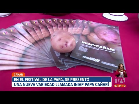 El primer Festival de la Papa se desarrolló en Cañar