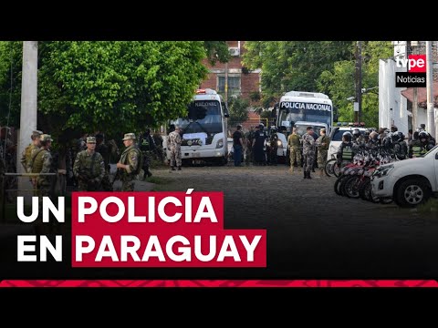 Paraguay: un policía y 11 reclusos mueren en intervención militar y policial de cárcel