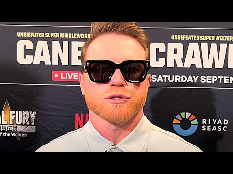 Canelo EXPOSES Crawford on SCRIPTED BEEF & WARNS “F*CK WITH ME; LOST RESPECT”; DISMISSES De La Hoya