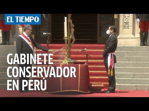 Nuevo presidente de Peru? juramenta un gabinete de tinte conservador