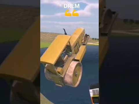 अपडेट में रोड रोलर का ऐसा हाई जंप पहले कभी नहीं देखा 😱 | Indian Vehicle 3D | Subscribe Fast”