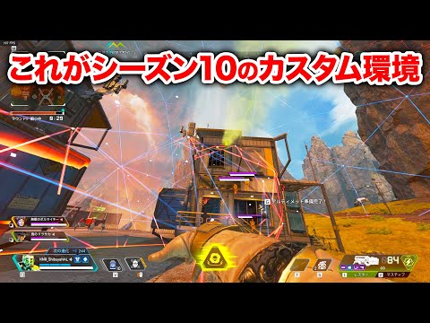 【APEX LEGENDS】これがシーズン10のカスタム環境！【エーペックスレジェンズ】