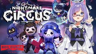 【 #PR #NightmareCircus 】秋は夜が長いから、悪夢からの脱出も大変だね💦【 VTuber #猫本にゃこ 】