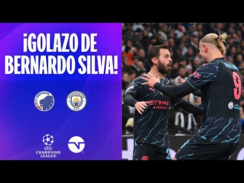 ¡GOLAZO DE BERNARDO SILVA! | COPENHAGUE 1-2 MAN CITY | IDA OCTAVOS DE FINAL | UEFA CHAMPIONS LEAGUE