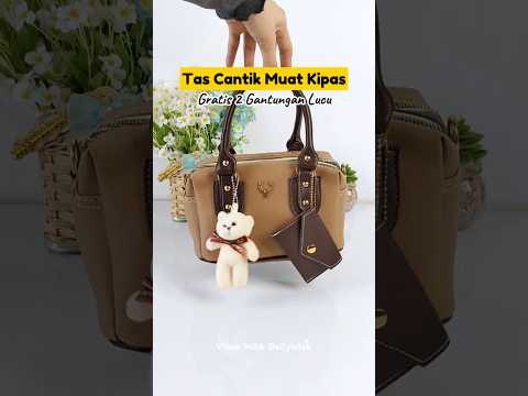 tas imut free 2 bagcharm #taswanita #fashionhaul #womanbag