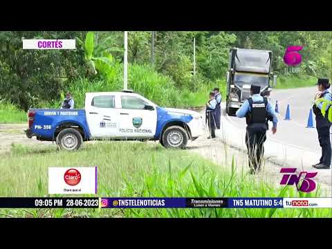 Pese a presión policial en la zona norte de Honduras, matan a tres hombres en Corinto, Cortés.
