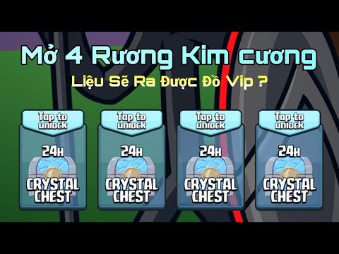 Mở 4 Chiếc Rương Kim Cương Liệu Sẽ Ra Được Đồ Xịn ? | Stick War Legacy