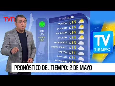 Pronóstico del tiempo: Lunes 2 de mayo | TV Tiempo