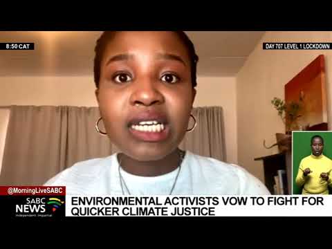 Climate Change I Environmental activists vow to fight for climate justice after the IPCC report