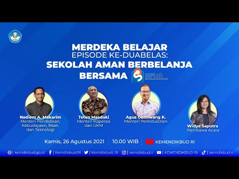 Merdeka Belajar episode 12: Sekolah Aman Berbelanja bersama SIPLah