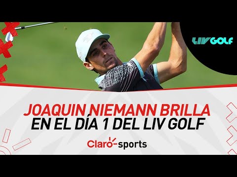 Joaquin Niemann brilla en el Di?a 1 del LIV Golf Mayakoba 2024