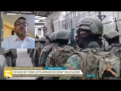 #Ecuador | Roque Ordóñez, del Movimiento Revolución Ciudadana, habló con #Canal5Noticias