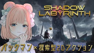 【Shadow Labyrinth（シャドウラビリンス）】パックマン × 探索型2Dアクション！？を先行プレイ！【メトロイドヴァニア/Vtu