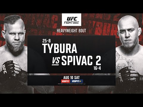 UFC Vegas 95: Tybura vs Spivac 2 - August 10th | Fight Promo