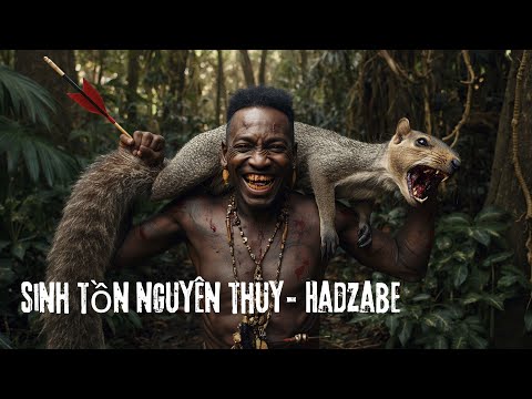 Thợ Săn Nguyên Thủy Hadzabe : Đối Mặt Sóc Rừng Khổng Lồ 50KG.