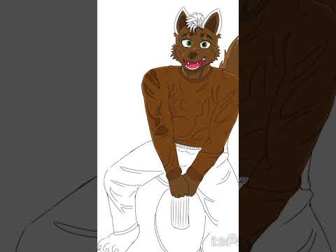 Drawing My Fursona🥰 #fyp #furry #furries #art #furryart #drawing