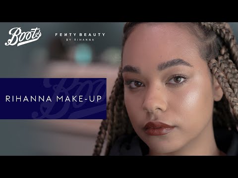 boots.com & Boots Discount Code video: Make-up Tutorial | Rihanna Make-up Look | Boots X Fenty Beauty | Boots UK