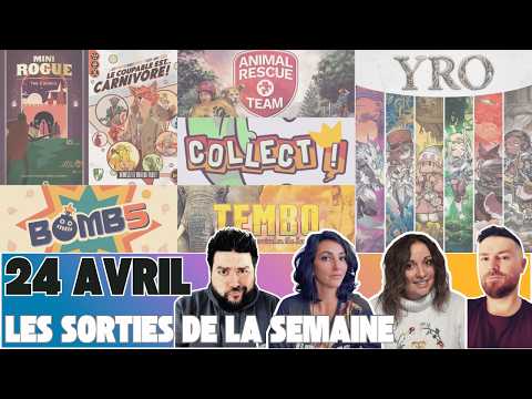 ANIMAL RESCUE TEAM, MINI ROGUE LE CONSEIL, YRO... Le tour des sorties de la semaine.