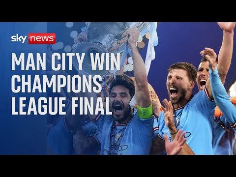 Manchester City win Treble with 1-0 Champions League final victory over Inter