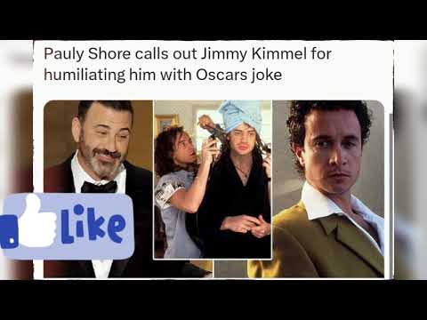Pauly Shore calls out Jimmy Kimmel for humiliating him with Oscars joke