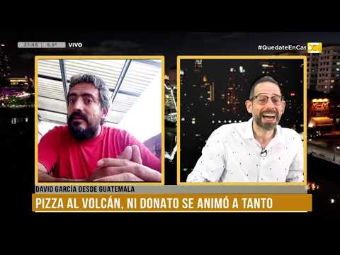 Pizza volcánica, la erupción de sabores de David García en Para Alquilar Balcones