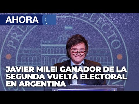Javier Milei ganador de la Segunda Vuelta Elecciones Argentina - 19Nov | En Vivo