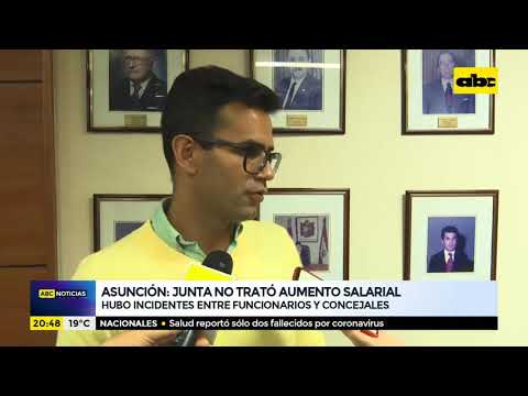 Asunción: Junta no trató aumento salarial