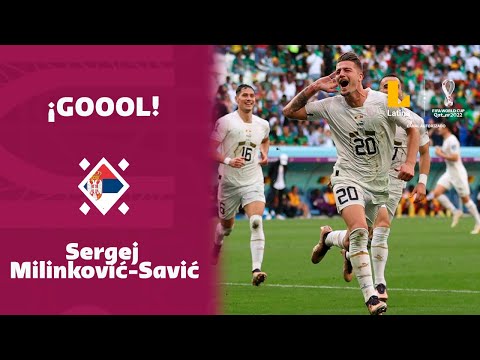 Sergej Milinkovi?-Savi? le da la vuelta al marcador y pone a Serbia 2-1 frente a Camerún