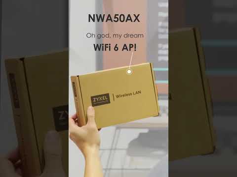 Get lag-free gaming with Zyxel's top-rated WiFi 6 AP NWA50AX! #Zyxel #WiFi6 #NetworkingSolutions #AP