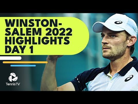 Goffin Opens Against Djere; Gasquet, Millman Feature | Winston Salem 2022 Highlights Day 1